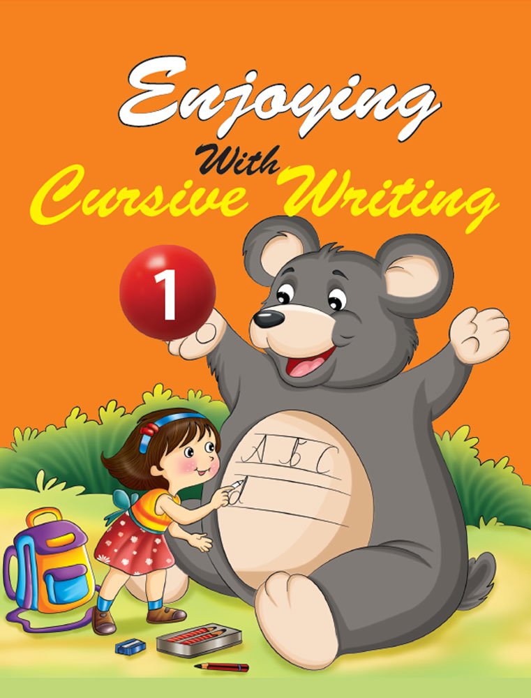 Enjoying with Cursive Writing 1 cover